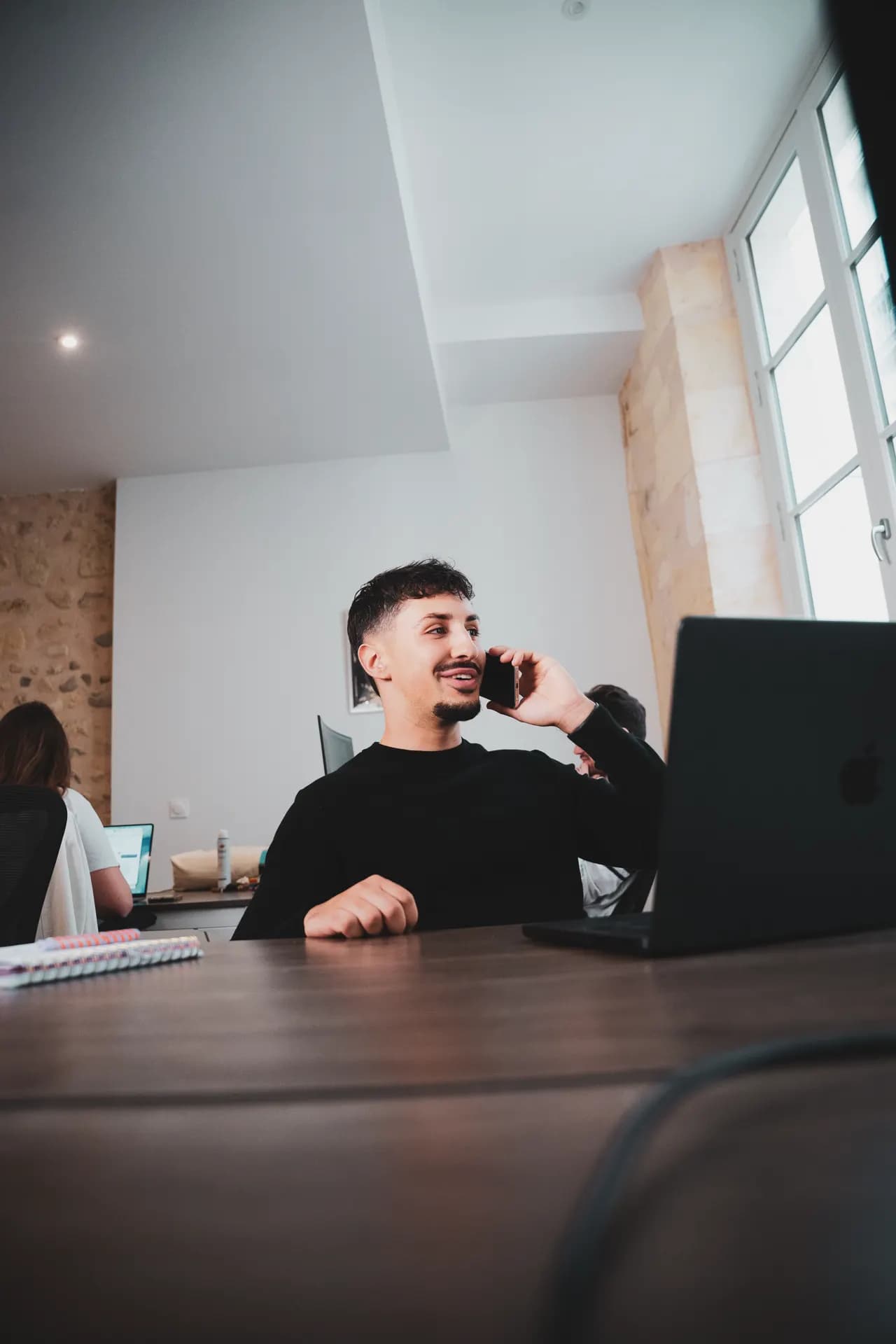 Appel avec un prospect arrivé par une publicité click-to-WhatsApp